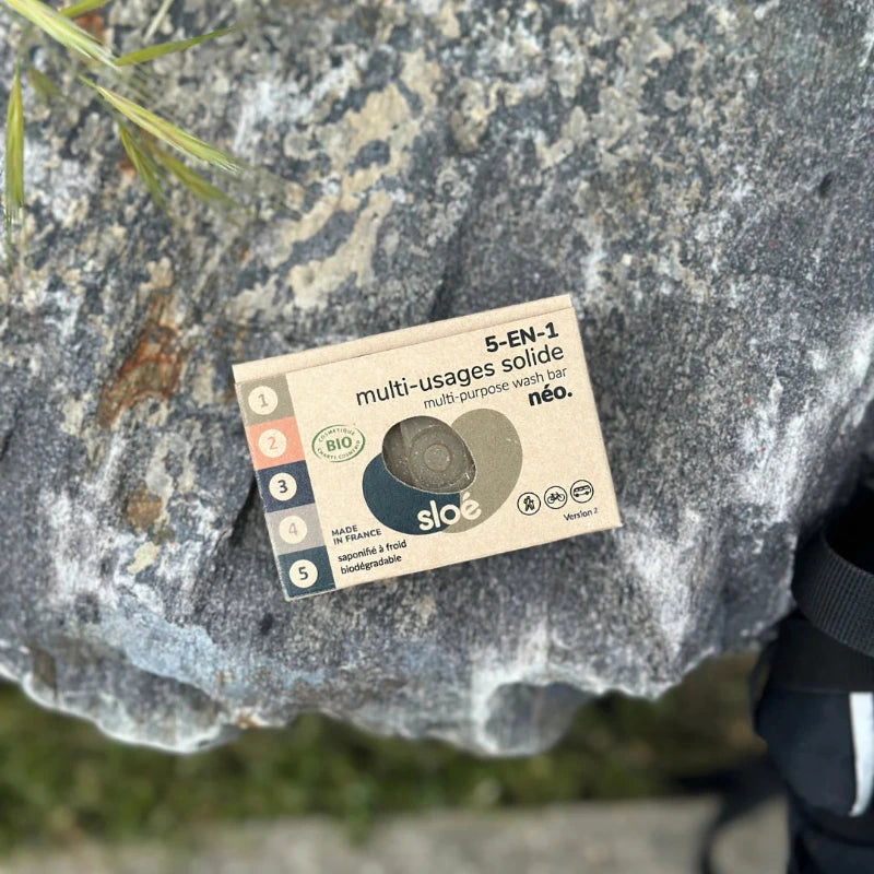 Sloé – Solid soap 🧼 Néo V3 multi-purpose 5-in-1 (100 g) by Sloé
