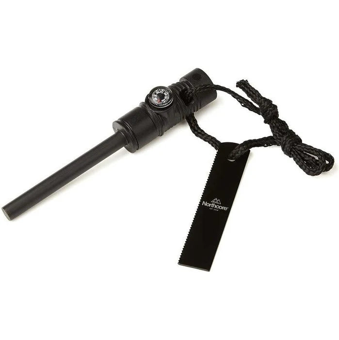 🔥 Northcore – Fire Steel 4-in-1 Compact Survival Tool