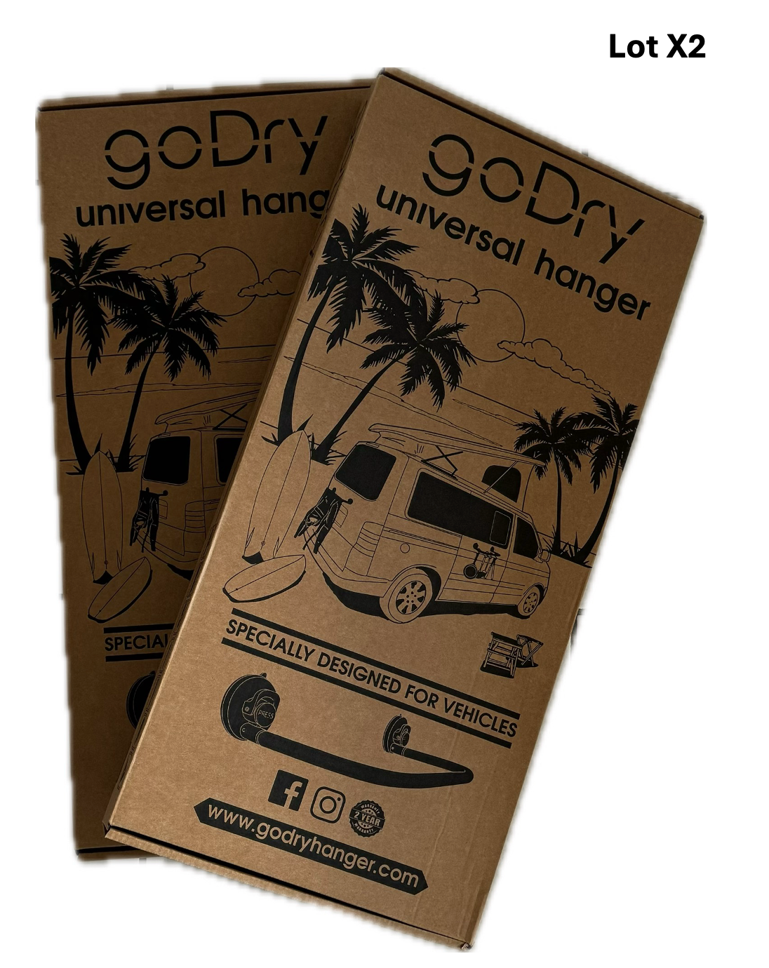 Pack Offer : goDry Hanger/dryer X2 